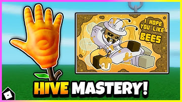 How To Get HIVE MASTERY & SHOWCASE in SLAP BATTLES! [ROBLOX]