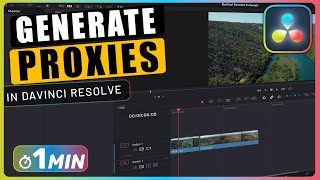 How to Create PROXIES from Media in Davinci Resolve
