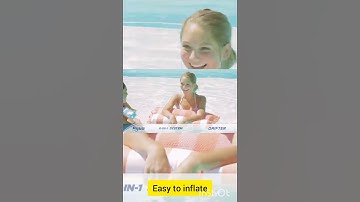 4-in-1 Portable Monterey Hammock Inflatable Float Saddle, Lounge Chair, Hammock, Drifter #Shorts