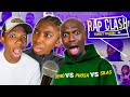 Battle de rap en famille la petite teint les grands