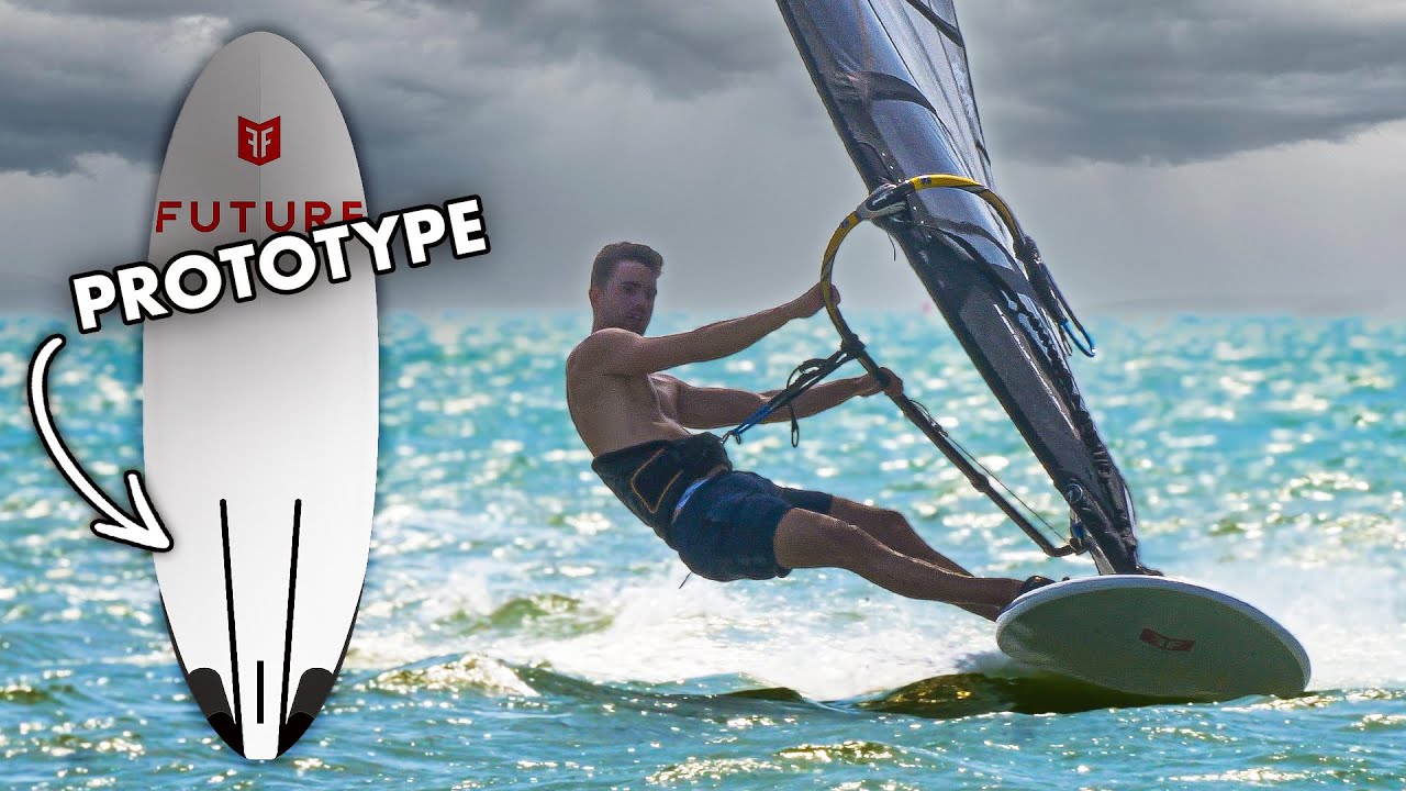 Будущее технологий для виндсерфинга? Тестирование нового ускорителя сброса воздуха!