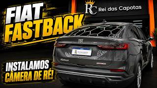 FIAT FASTBACK 2025 2026 Instalamos Câmera de Ré - Rei das Capotas