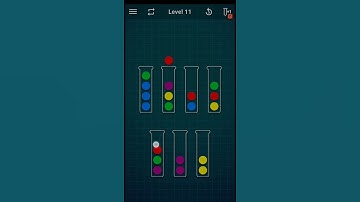 Ball Sort Puzzle Level 11 #shorts