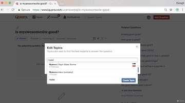 9. Quora Business Page Setup
