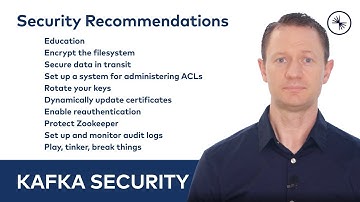 Kafka Security: General Recommendations and Best Practices