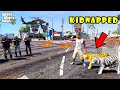 Franklin Risked His Life to Help a Kidnapped Tigers🐯 In GTA 5 | #gta5 #bengaltiger #gta5mods