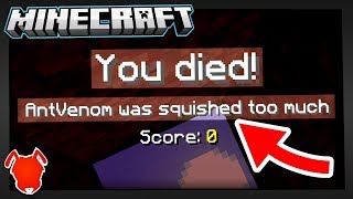 THESE MINECRAFT DEATHS are REALLY RARE...?