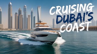 Dubai Yacht Tour Experience | Jet Ski, Atlantis, Burj Al Arab & Inside Luxury Yacht!