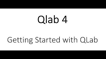 QLAB4배워보기 01 Getting started with QLAB 2
