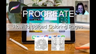 How To Upload Coloring Pages To Procreate For IPad