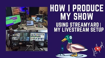 MY STREAMYARD LIVESTREAM RUNSHEET, PRODUCTION, RECIPE | My Livestream Setup