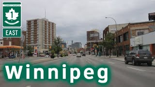 Trans Canada Highway East into Winnipeg