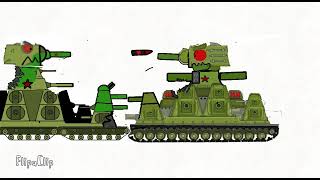 : created own talented tank KV 44 KV mm