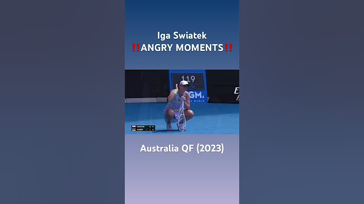 Iga Swiatek angry moments #swiatek #sport #wta #sports #olympics #tennis #angry #tennisplayer #espn