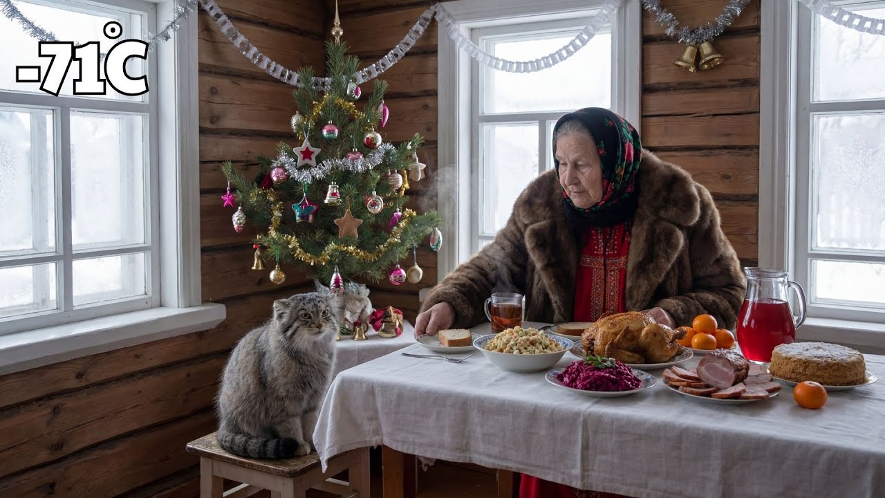 New Year in a Remote House | I Found a 95-Year-Old Woman Living Off the Grid