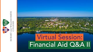 Virtual HWS -  Financial Aid Q&A II