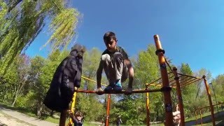 International Street Workout - Vienna Austria - Training Video - Spring 2016 - Österreich Wien - 28