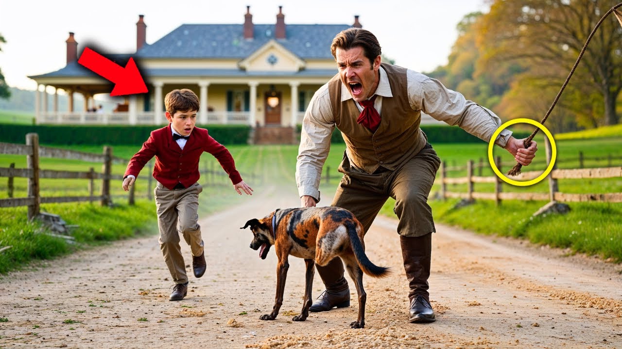 Un Ricco Maltrattava Ogni Giorno Il Suo Cane, Finché Suo Figlio Non Fece Qualcosa Di Incredibile…