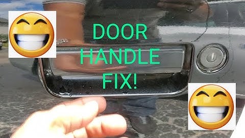 1993-2002 Camaro Door Handle broken😭 | QUICK FIX!!!😄