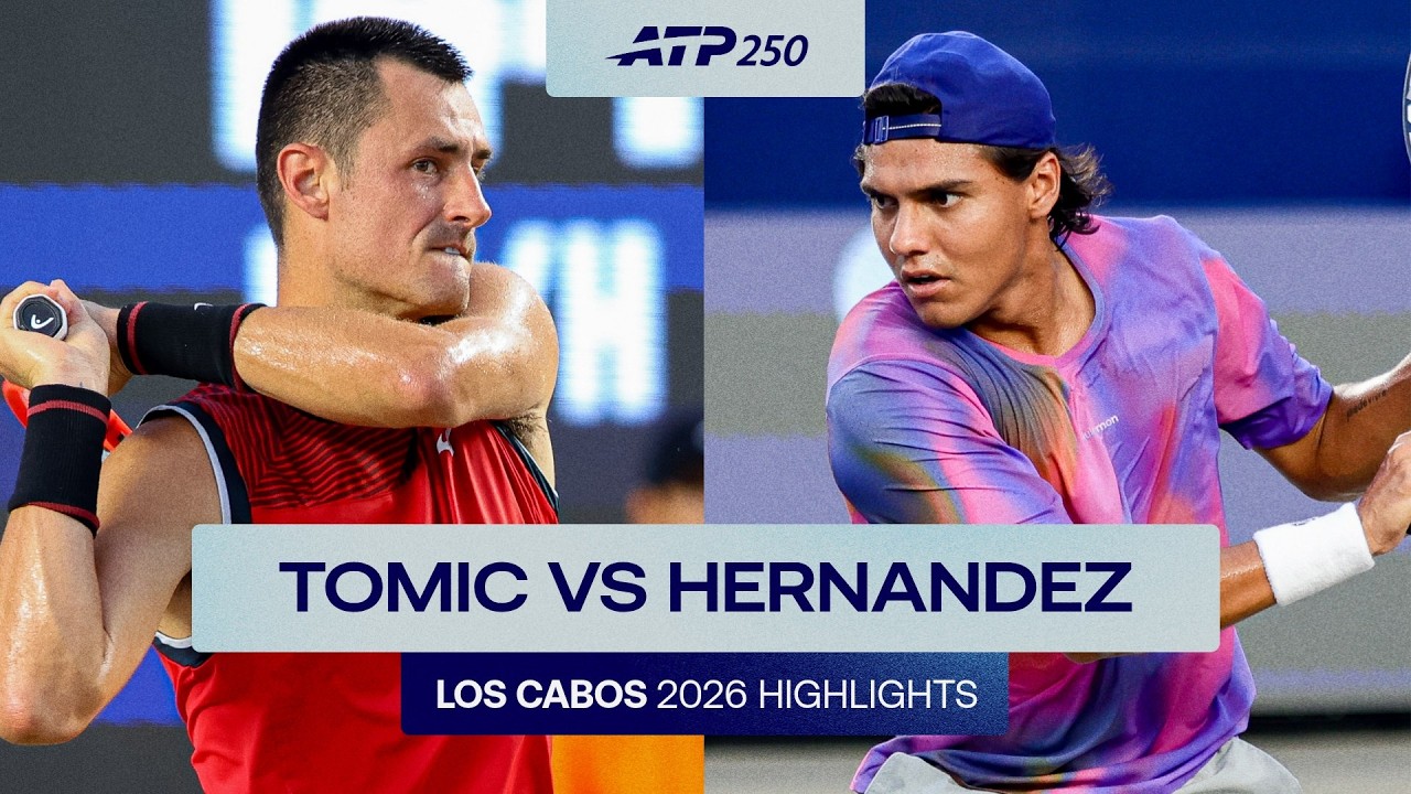Bernard Tomic vs Alex Hernandez Highlights | Los Cabos 2026 Round 1