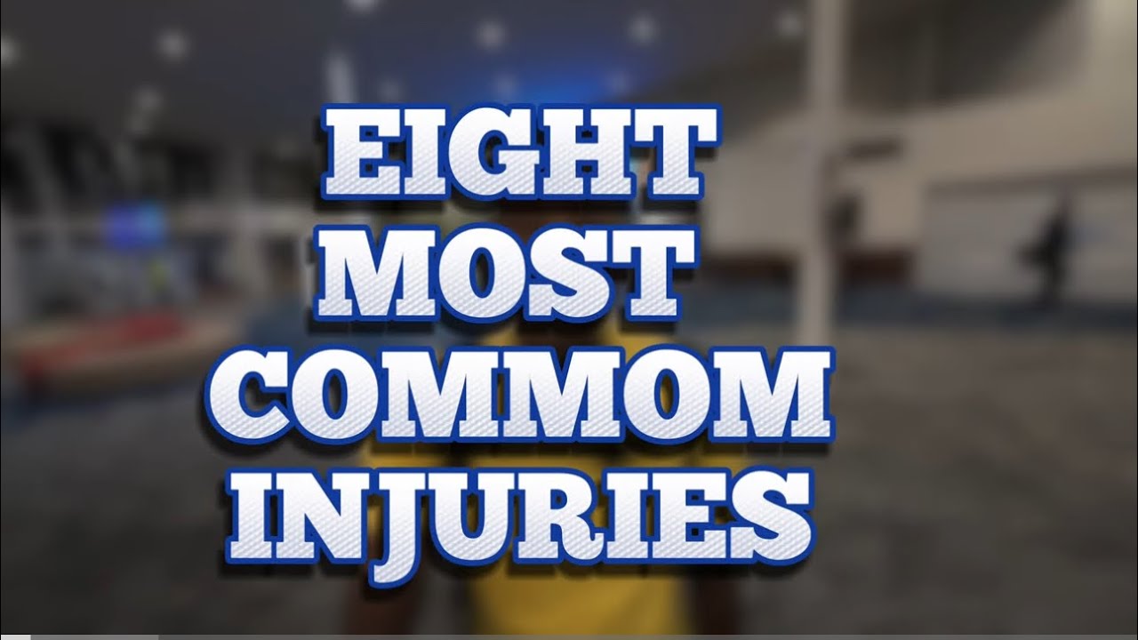what are the eight most likely injuries BASKETBALL PLAYERS  now you know