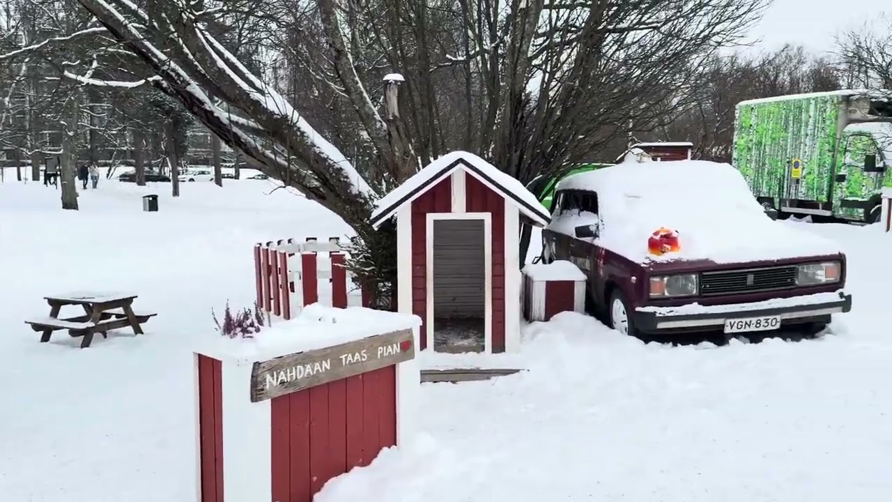 Winter day in Helsinki,Finland 🇫🇮 subscribe for more videos 😉🩷 