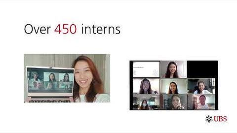 UBS Summer Internship Program WrapUp