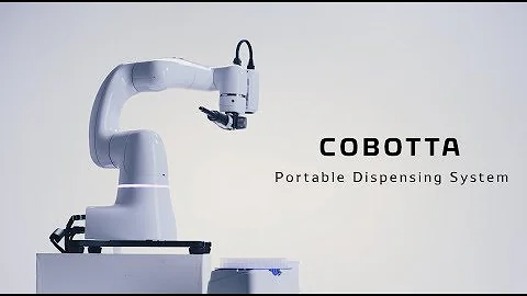Portable Dispensing System by collaborative robot COBOTTA