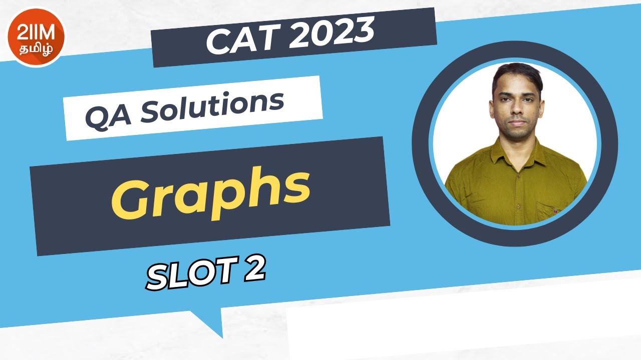 CAT 2023 Slot 2 | Graph | 2IIM Tamil CAT Prep | CAT 2024 - YouTube