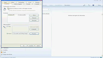 Como fazer assinatura no Windows Live Mail com imagem?