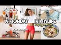 PRODUCTIVE MONDAY, SKINCARE ROUTINE, GYMSHARK HAUL, WORKOUT | Vlog