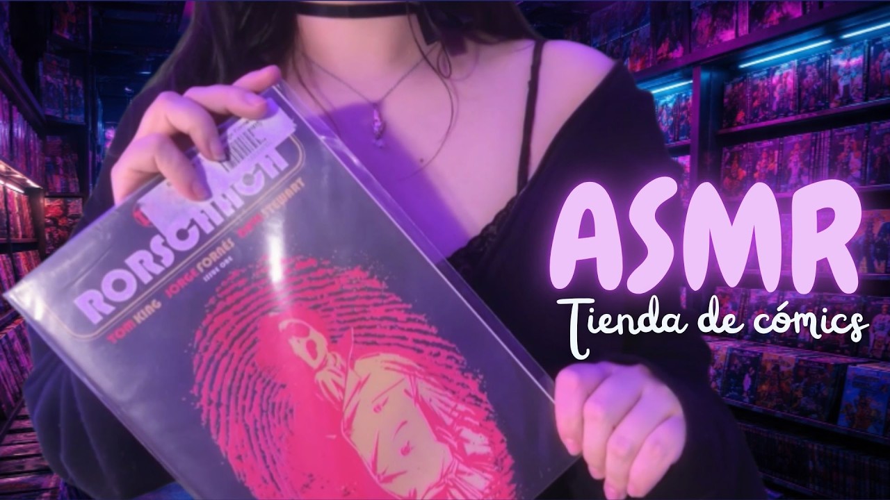 Bienvenido a mi Tienda de Cómics 📚 Te ayudo a elegir tu historia :3  | ASMR