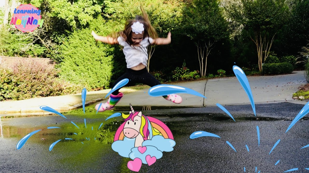 Kids Playing in the Rain | Outdoor Fun for Children