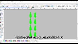 Richpeace Embroidery Software Online Lessons-Tip of the day-Matrix offset tool Richpeace Embroidery Software Online Lessons-Tip of the day-Matrix offset tool