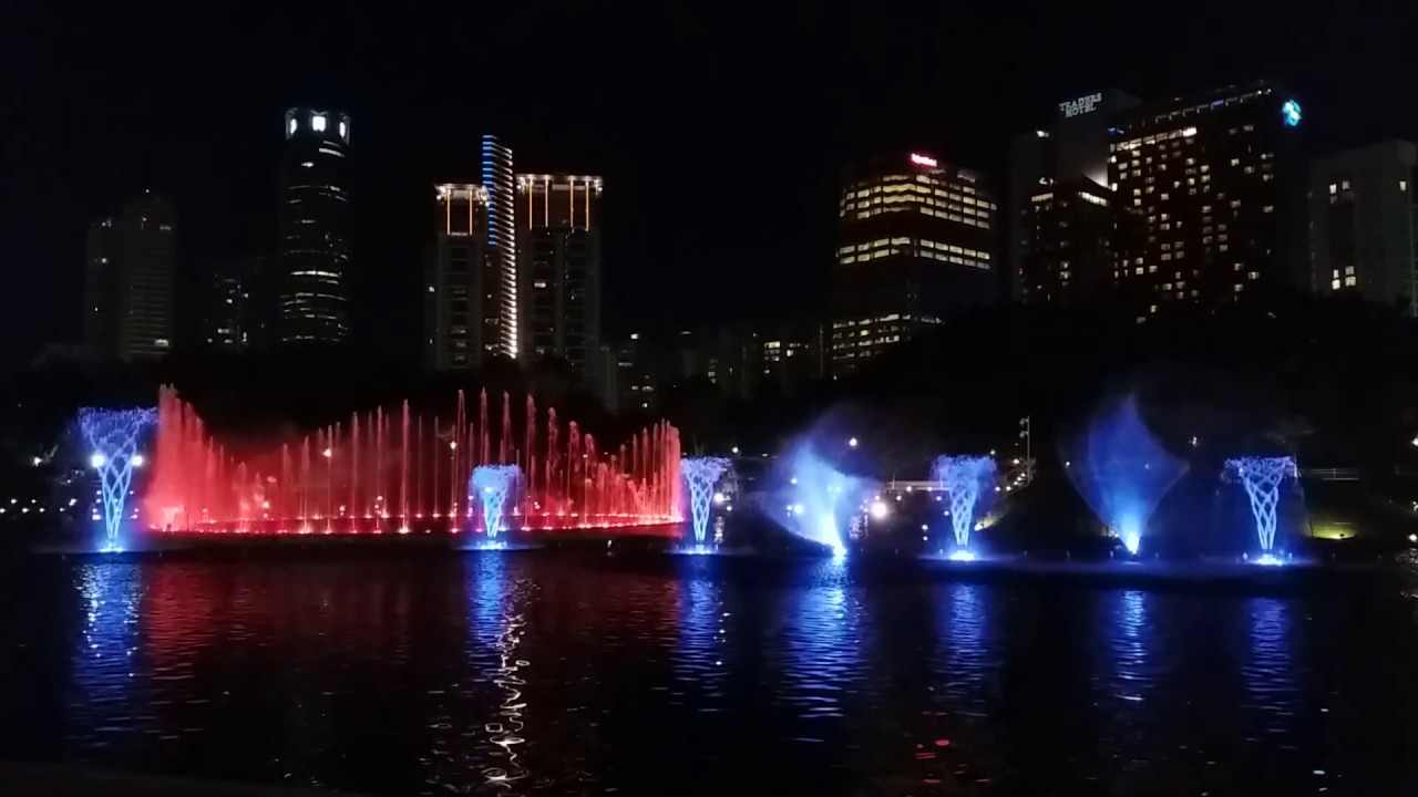 Kuala Lumpur (Musical fountain show) YouTube