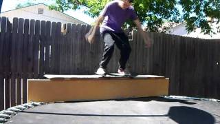 TRAMP SKATE LEDGE!!!