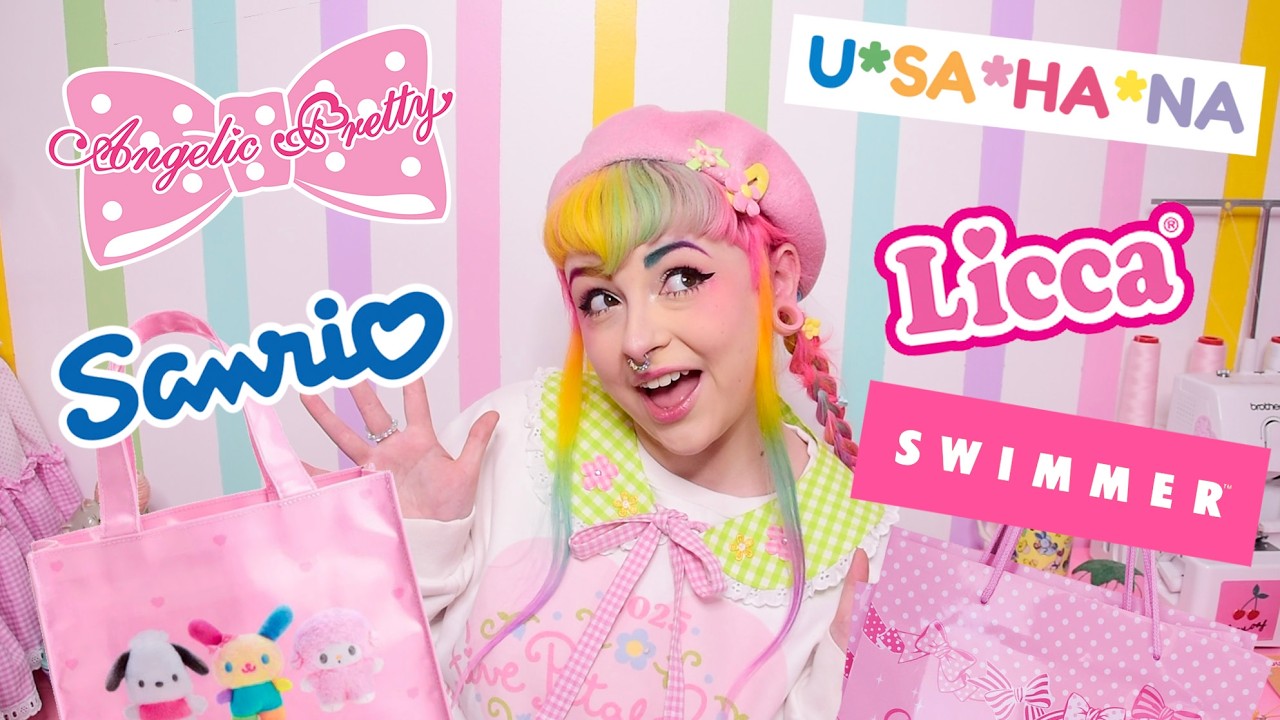 JAPAN HAUL! 💖 Kawaii Retro Fashion and Toys! - YouTube
