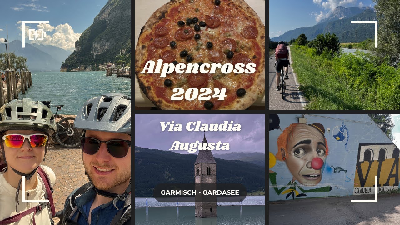 Alpencross 2024: Mit dem Rad von Garmisch auf der Via Claudia Augusta bis zum Gardasee | Der Film