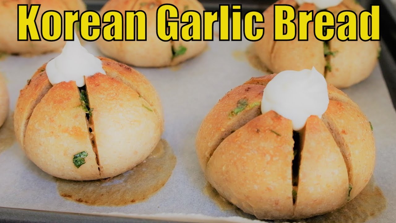 Tried to make Korean Garlic Bread ②[Gourmet Apron 416] YouTube