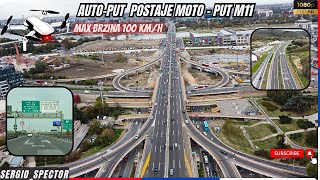 Auto-put kroz Beograd zvanično postaje MOTO- PUT M11 od 31.03.2024, maksimalna brzina 100 km/h