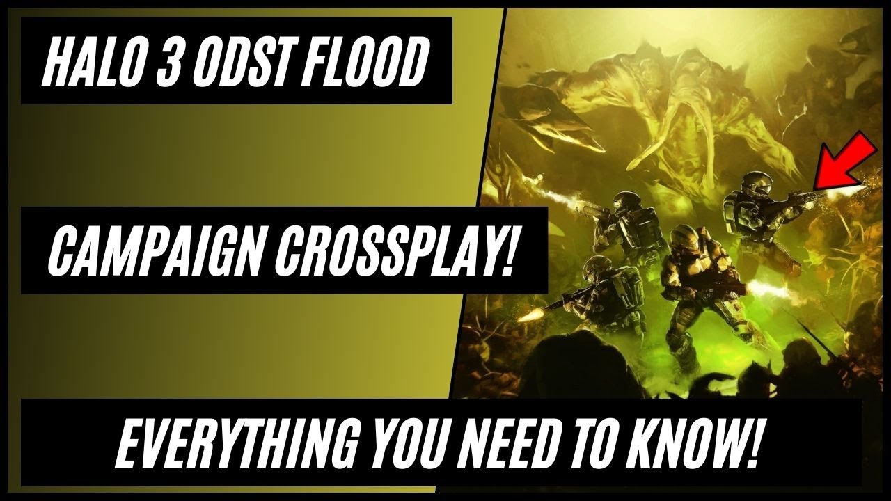 Halo MCC Update Floodfight, Halo 3 & ODST Coop Crossplay, Full