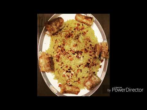 Lebanese Sayadieh (Fried fish and spiced rice)