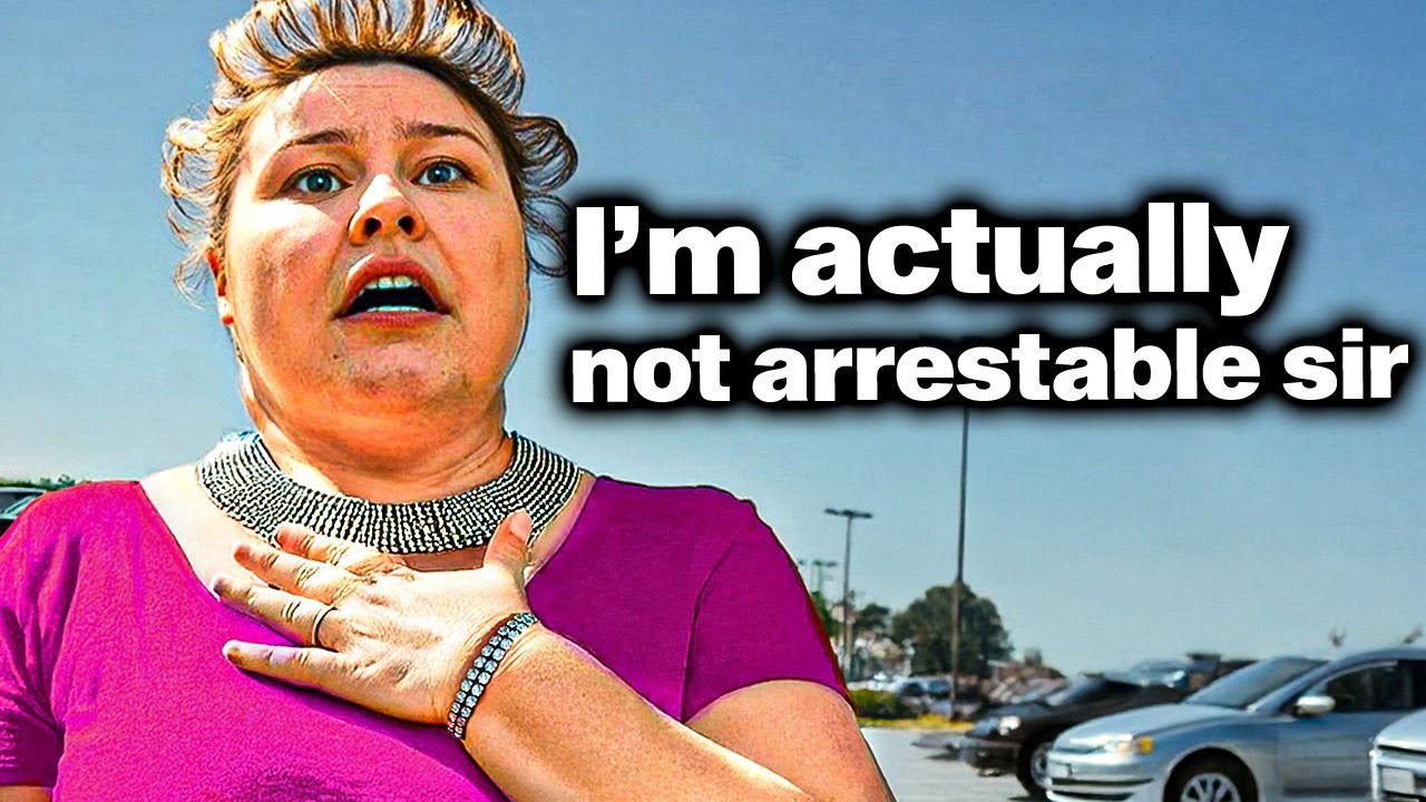 When SUPER Entitled Karens Get Arrested by No-Nonsense Cops - YouTube
