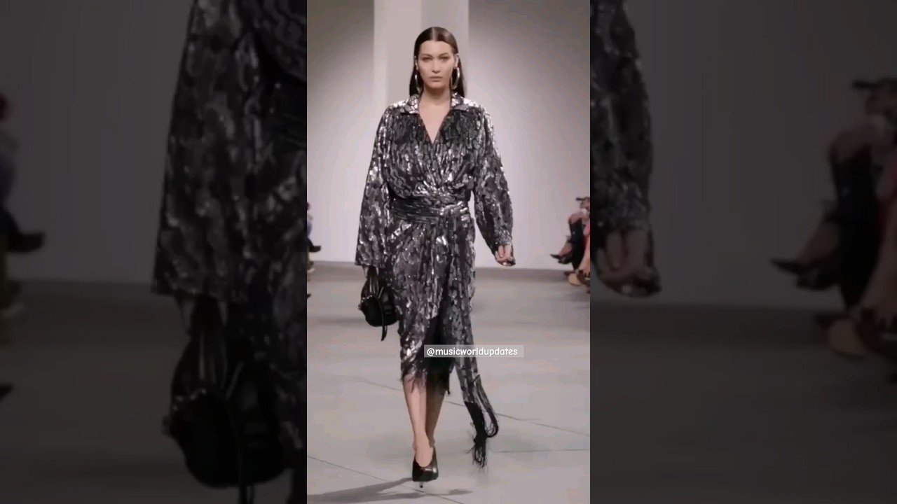 Bella Hadid fierce Runway walk 