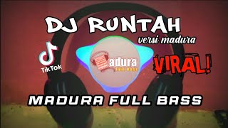 Dj Madura | Lagu RUNTAH versi Madura | Lagu madura terbaru 2022