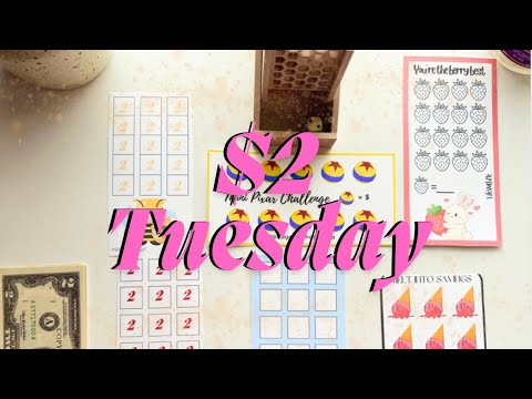 $2 Tuesday & Mini Mondays | COMPLETED 6 challenges | saving small to ...