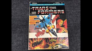Transformers generation one issue 11 marvel UK complete comic collection. G1 Exclusive story artwork
