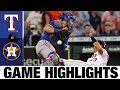 Rangers vs. Astros Game Highlights (7/24/21) | MLB Highlights