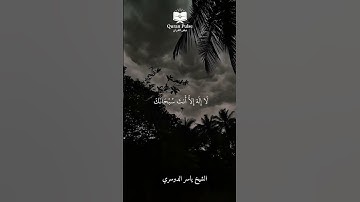 #الشيخ ياسر الدوسري | سورة الأنبياء { 87 - 88 }