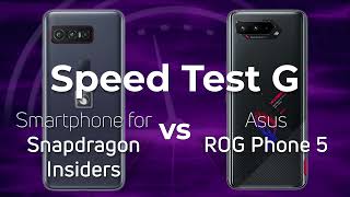 Smartphone for Snapdragon Insiders vs Asus ROG Phone 5